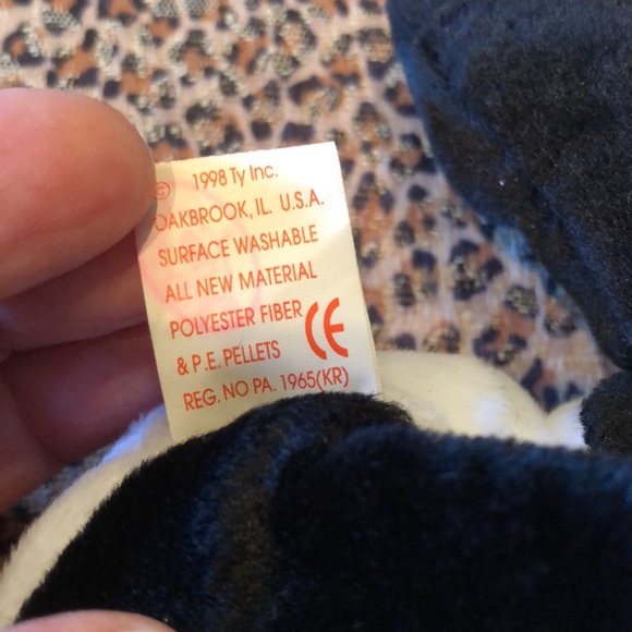 Retired Ty beanie Baby Fortune the panda bear - Picture 9 of 12